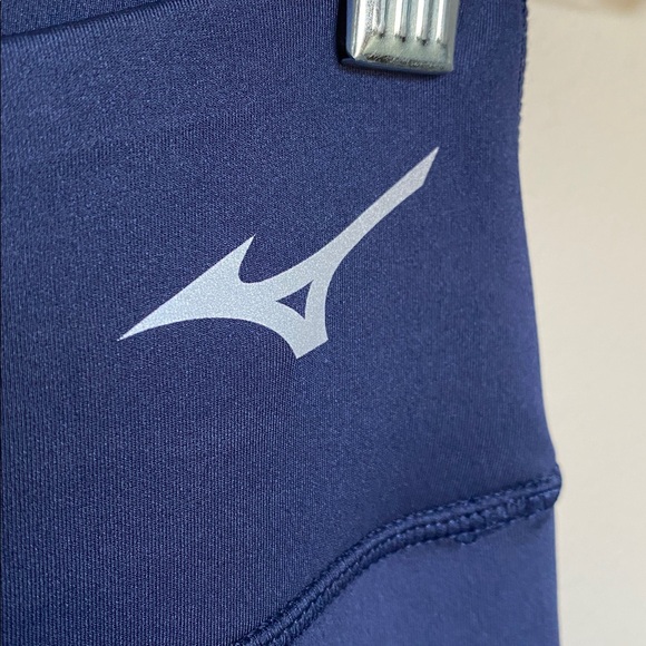 Mizuno Navy Long Inseam Yoga Pants - Picture 2 of 6